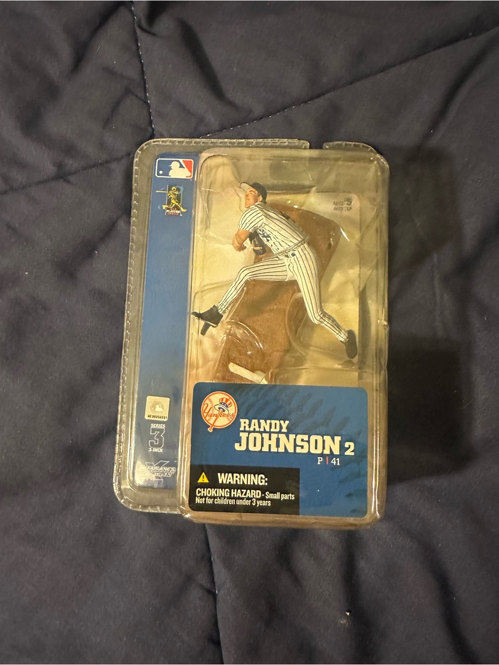 Randy Johnson 2 New York Yankees Collector Figure - mcfarlane 3 inch